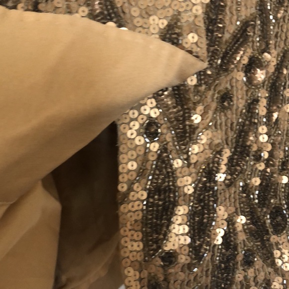 Beautiful gold sequined jacket size 3x - Picture 6 of 12